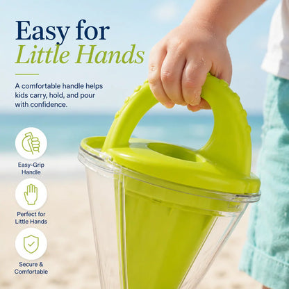 🔥🏖️ Kids Beach Sand Funnel Toy for Drawing and Pouring