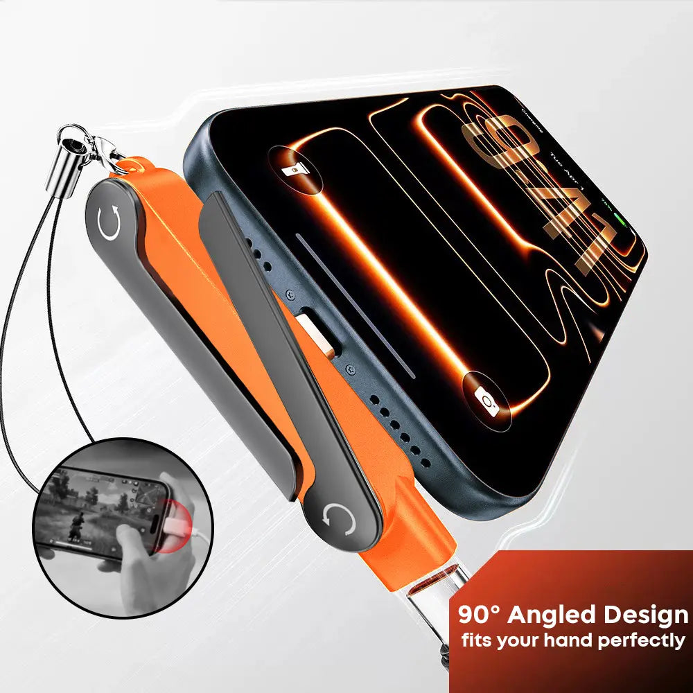 ⚡️240w super fast charging📱Invisible Holder Charger Cable with Stand