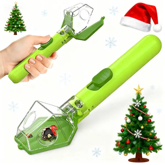 Bug Catcher for Kids, Insect Trap Kit with 6X Magnifier, STEM Educational Exploration Toys Gifts for Adult and Boys Girls, Catch Ladybugs, Butterflies, Dragonflies, Spider, Green