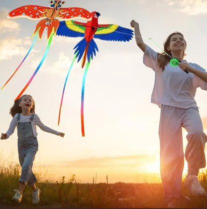 Cartoon Children Kite Mini Plastic Toys Kite And 70cm Hand Brake Fishing Rod Outdoor Fun Sports Toys Kites For Kids Gifts