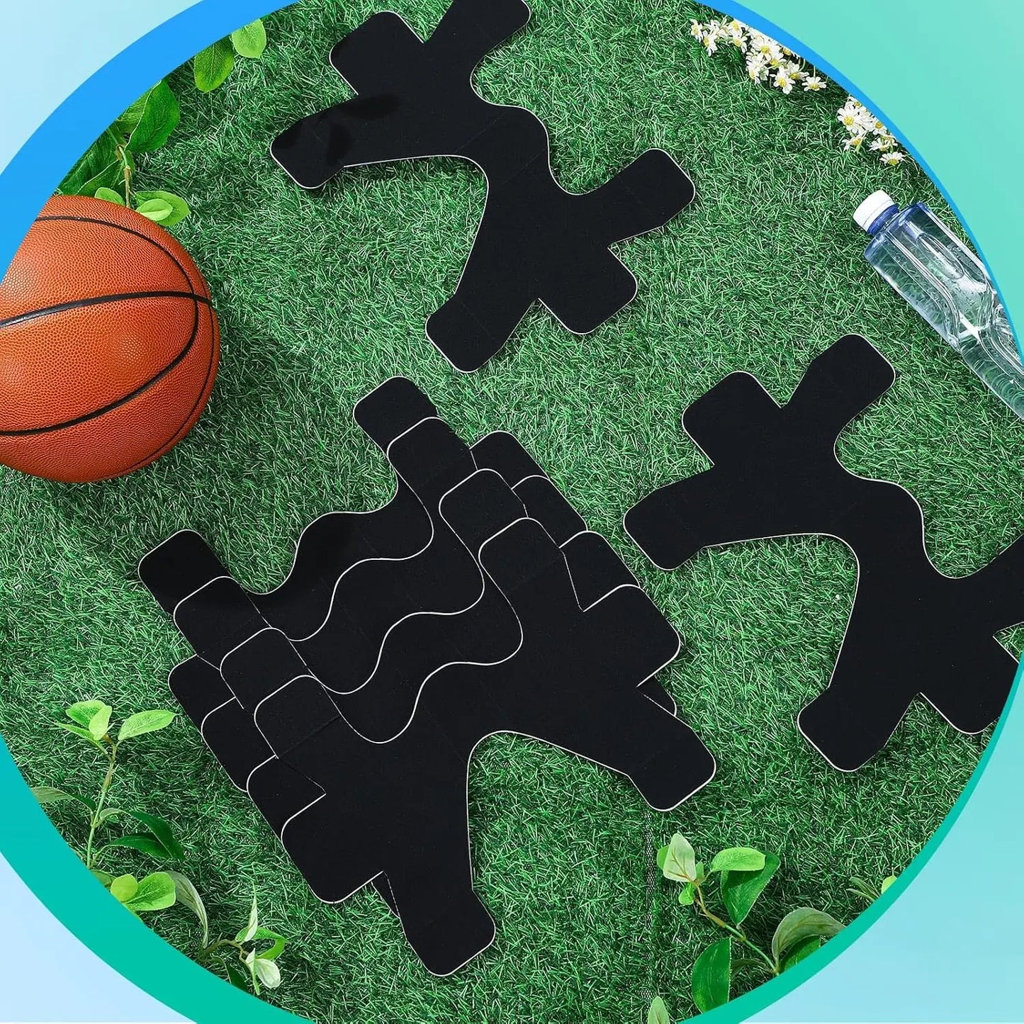 🔥 Pre-cut Ankle Kinesiology Tape (Unisex/Waterproof) — Breathable, elastic athletic tape designed for sports; helps relieve pain, reduce swelling, support ligaments, and maintain freedom of movement.