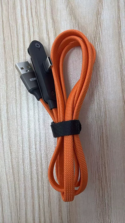 ⚡️240w super fast charging📱Invisible Holder Charger Cable with Stand