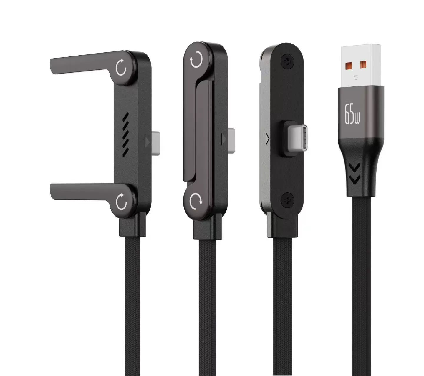⚡️240w super fast charging📱Invisible Holder Charger Cable with Stand